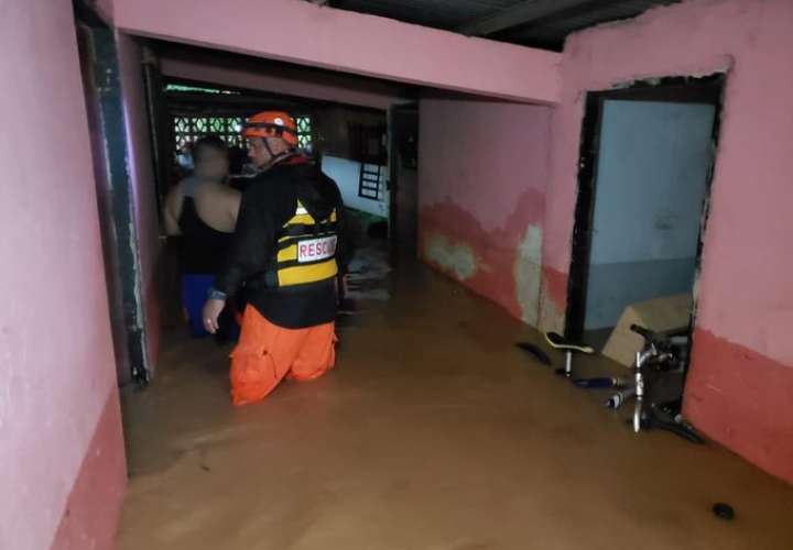 20 casas afectadas por lluvias en Aguadulce