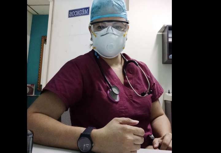 Doctora de  Arraiján atendió sin complicaciones a  158 coronavirosos