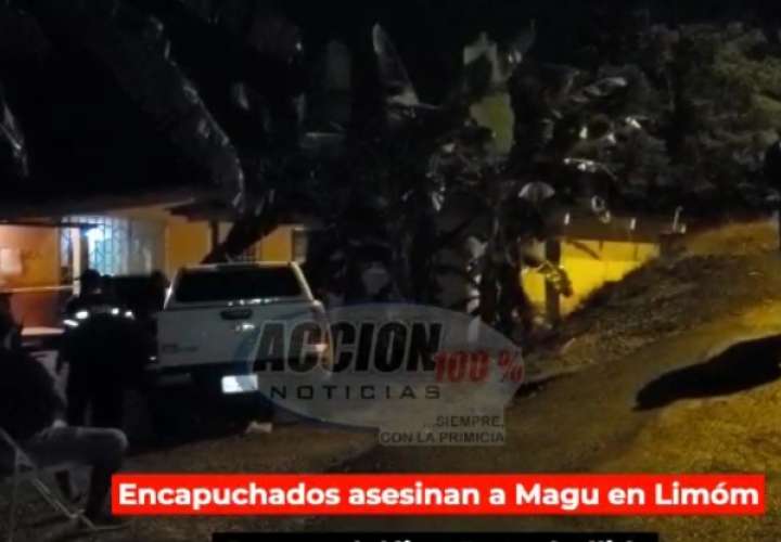 Sicarios encapuchados asesinan a "Magú" cuando visitaba a su mamá (Video) 
