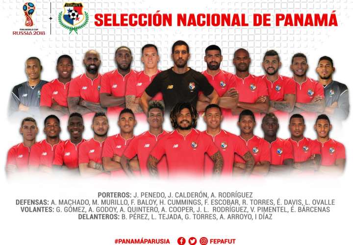 Los elegidos que representarán a Panamá en el Mundial de Rusia 2018