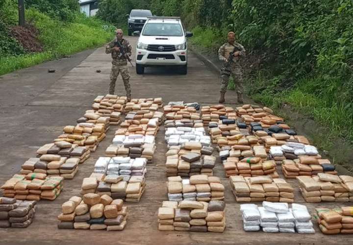 Decomisan cargamento de cocaína y marihuana en  Coiba y Guna Yala