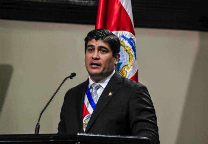 Carlos Alvarado, presidente de la República de Costa Rica