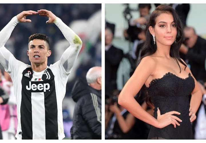 Cristiano Ronaldo y Georgina Rodríguez. /Foto: AP