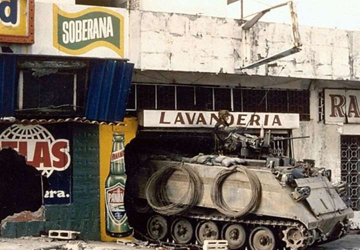 El 20 de diciembre de 1989, Estados Unidos invadió Panamá. A la operación se le llamó &quot;Just Cause&quot; (&quot;Causa Justa&quot; en español). Foto: Archivo.