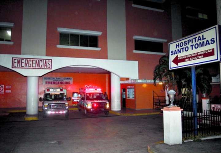Cuarto de urgencias Hospital Santo Tomás. Foto: Archivo