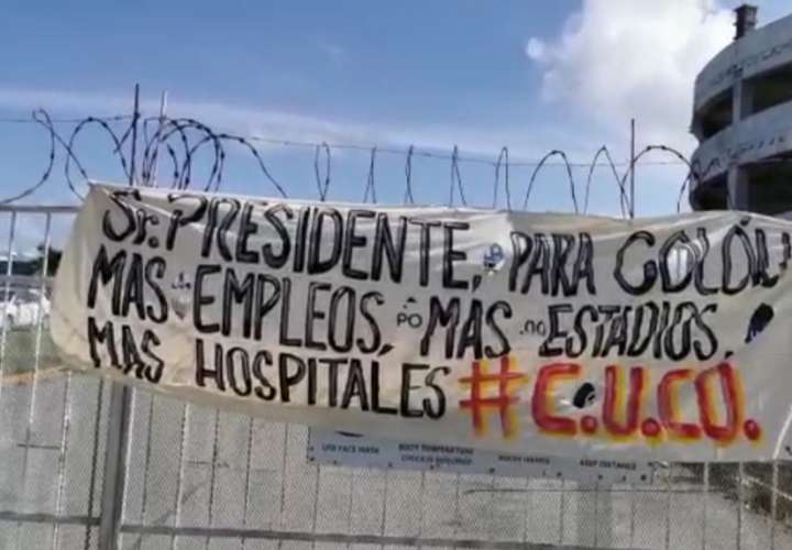 Desempleados de Colón exigen empleos en proyectos portuarios