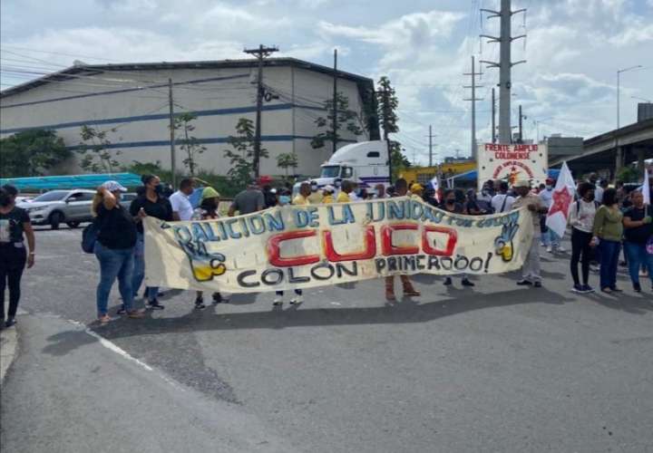 Colón no se rinde, sigue jornada de protesta