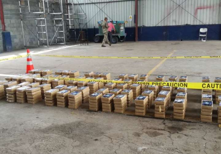 La cantidad de paquetes de droga decomisados fue confirmado por el Ministerio Público. Foto: Senan