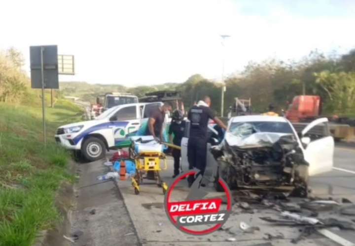 Un muerto en la autopista Panamá- Colón