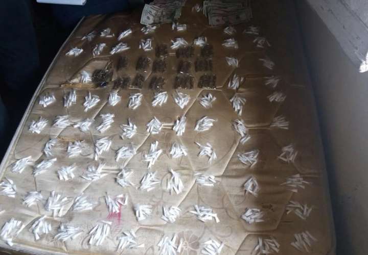 Desmantelan centro de venta de drogas en San Miguelito