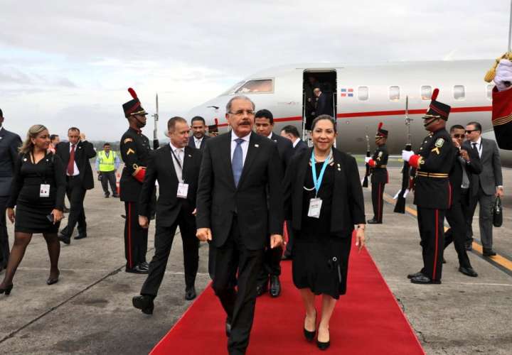 Presidentes colombiano y dominicano llegan a Panamá a investidura de Cortizo