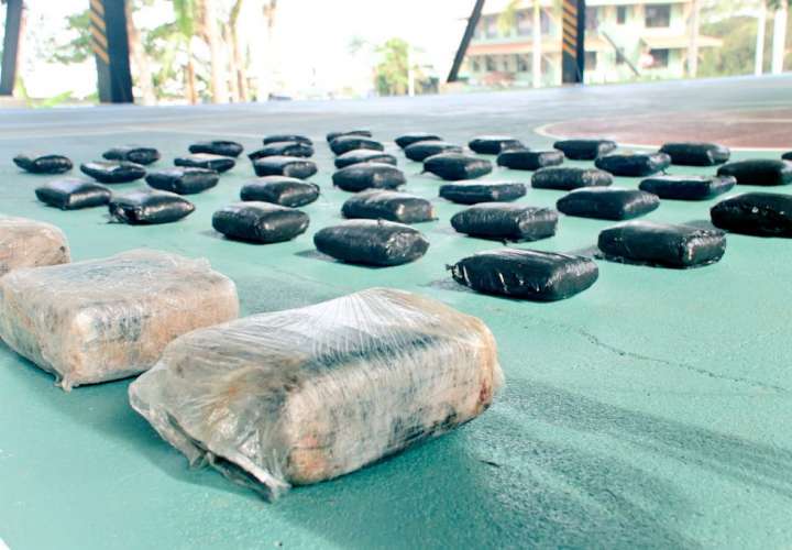 Incautan 70 paquetes de droga en Chiriquí y Guna Yala