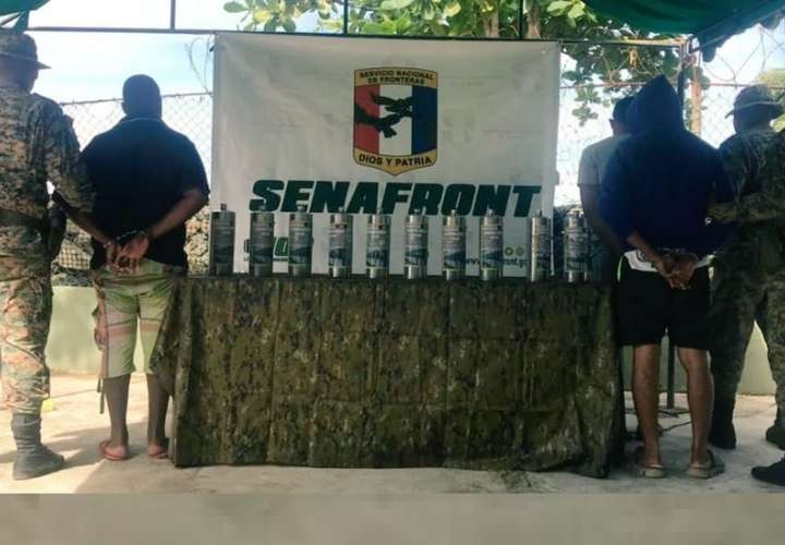 Pescan a 3 colombianos transportando droga en cilindros de mercurio (video)