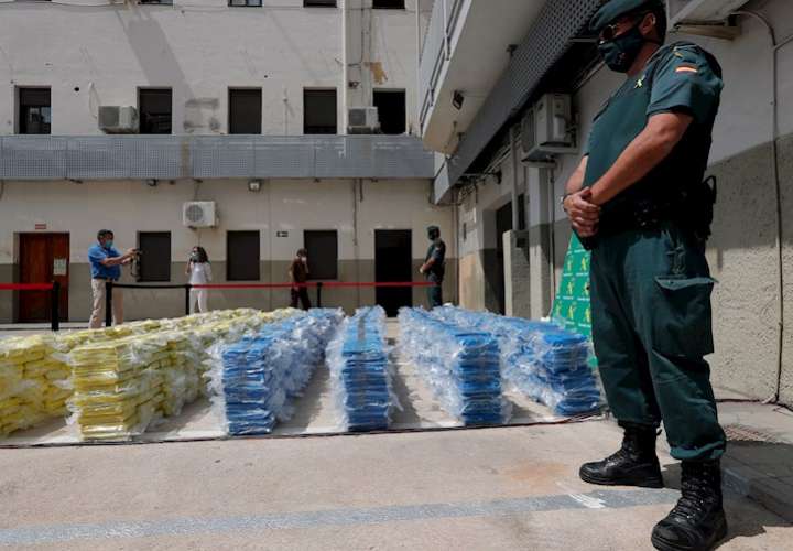 Decomisadas 4 toneladas de cocaína en operación internacional