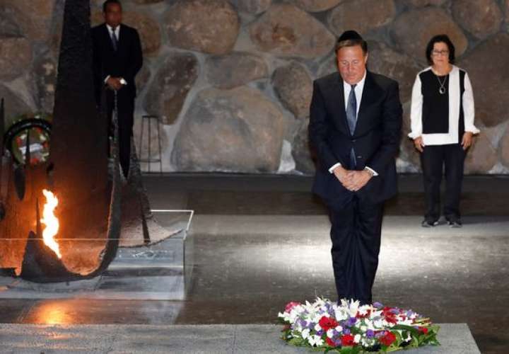 Varela recuerda la "memoria de millones de judíos" en Museo del Holocausto