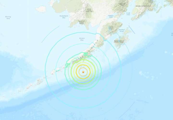  Emiten amenaza de tsunami en Alaska tras un terremoto de 7,5 