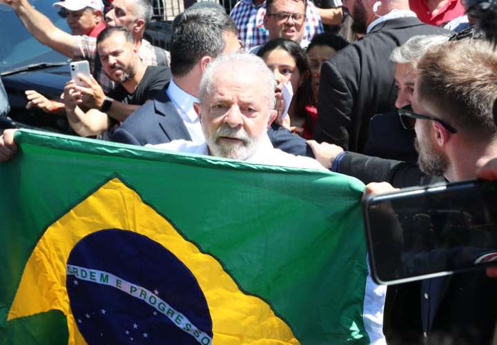 El expresidente brasileño y candidato presidencial Luiz Inácio Lula da Silva. EFE