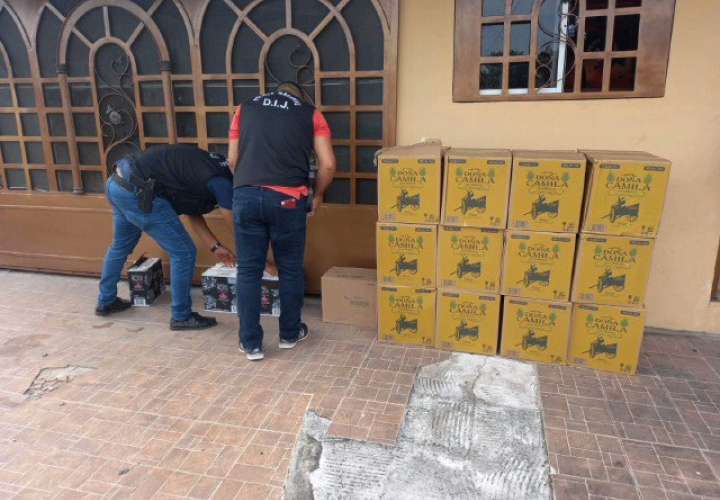 Recuperan mercancía  robada mediante asalto a camión en Capira 