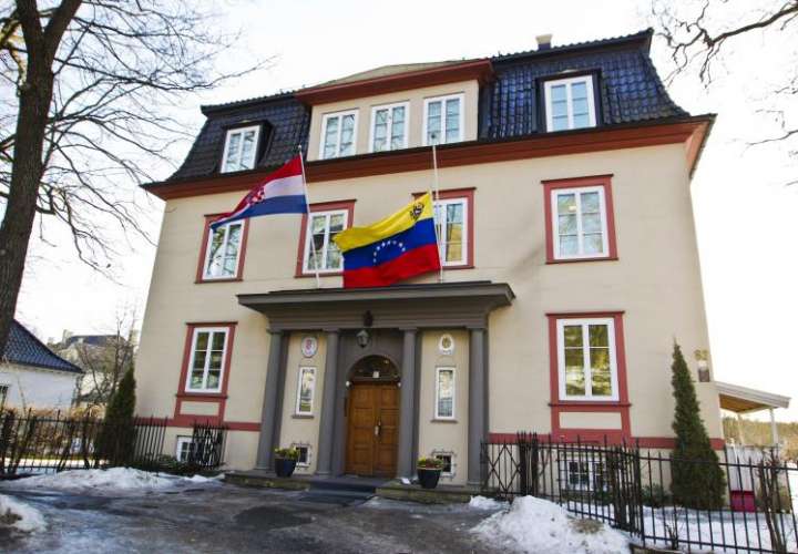Imagen de la embajada de Venezuela en Oslo. EFEArchivo