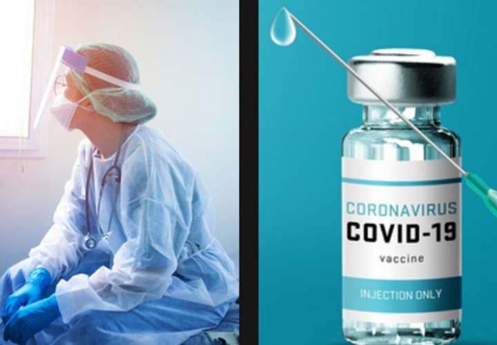 Enfermera rellenó jeringas de vacunas contra la Covid19 con solución salina