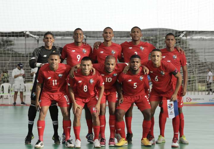 El equipo panameño de futsal. / Foto: Fepafut