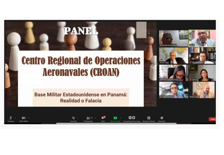 Sigue el panel sobre  bases militares en Panamá: realidad o falacia