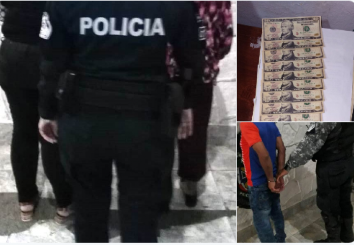Caen tres sujetos con billetes falsos en Los Santos