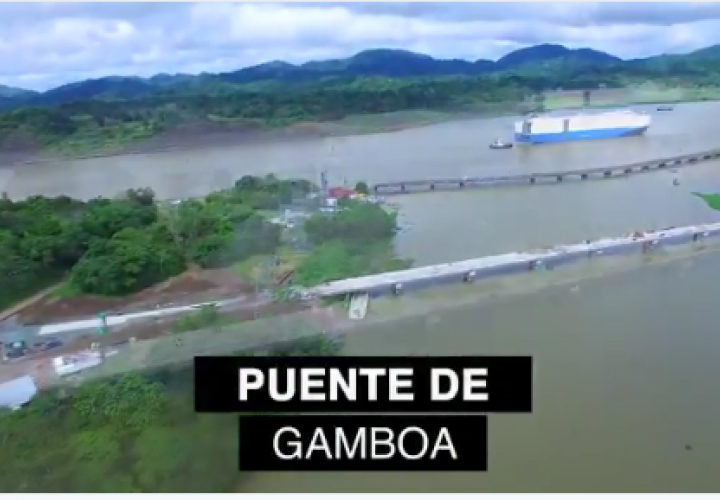 Reportan 90% de avance en construcción de puente en Gamboa