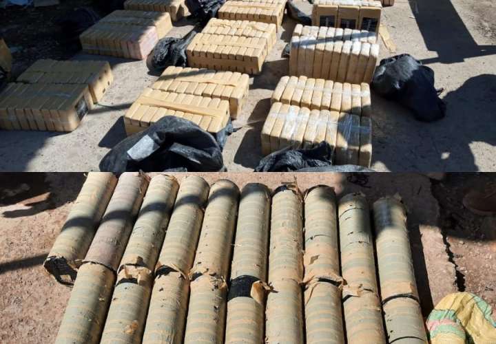 Decomisan más de 600 paquetes de droga, armas y municiones en Chame y Río Hato