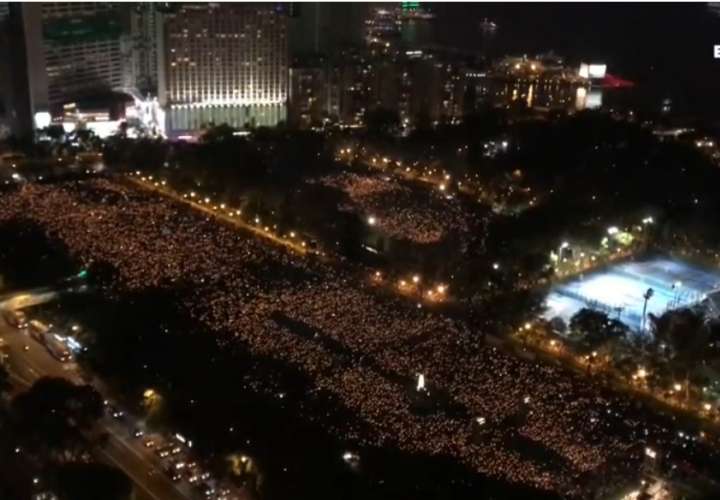 Hong Kong mantiene viva la llama de la masacre de Tiananmen