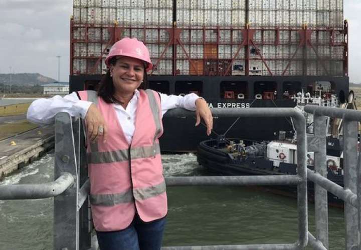 Ilka Espino de Marotta, la mujer que está haciendo historia en Canal de Panamá