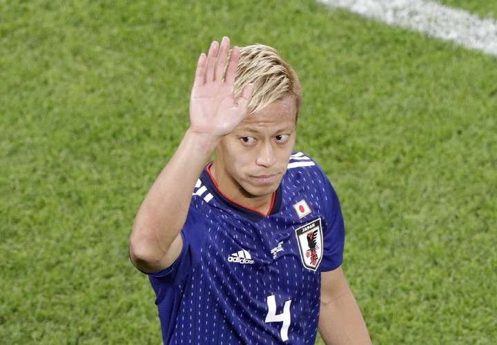 Keisuke Honda rescata el empate para Japón