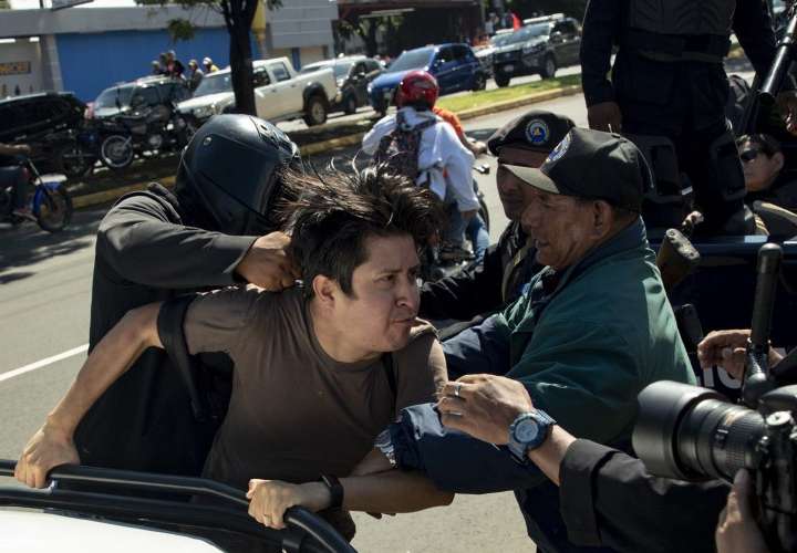Represión para evitar protestas contra Ortega 