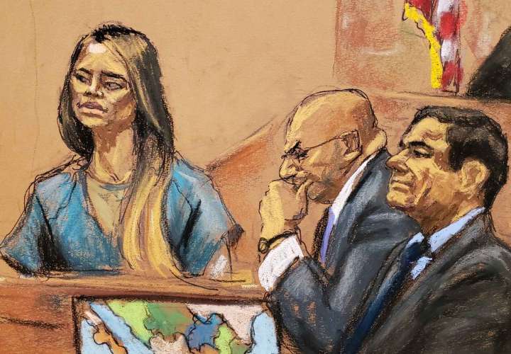 Una amante de ‘El Chapo’ en el juicio
