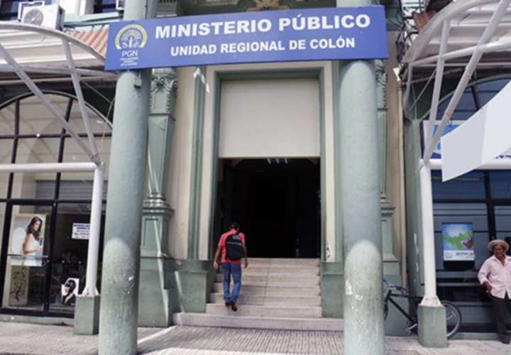 Instalaciones del Ministerio Público en Colón. Foto: Cortesía