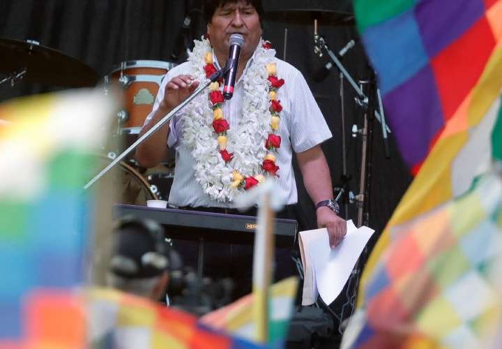 No a candidatura de Evo Morales 