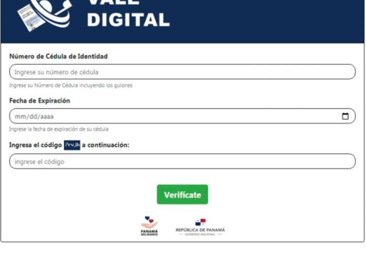 ‘Nito’: 107 mil panameños reciben hoy vale digital