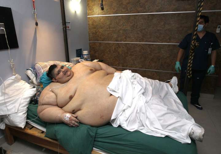 El hombre más gordo del mundo supera la COVID-19