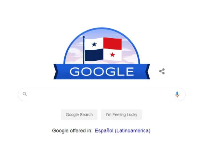 Google dedica su página principal a Panamá