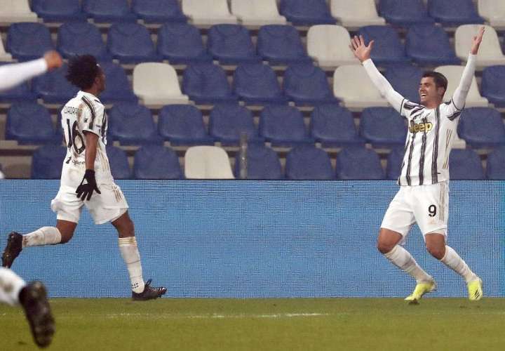 Morata impulsa el pase del Juventus