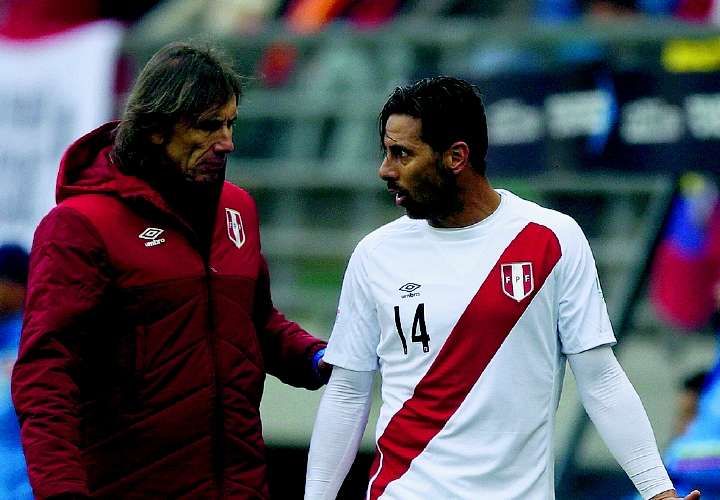 Ricardo Gareca, técnico de la selección peruana. /Foto: EFE