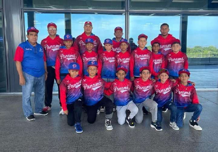 El equipo de Panamá, representado por las Pequeñas Ligas de Pocrí. Foto: Cortesía