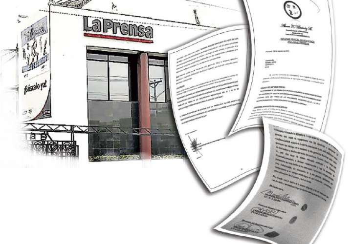 Peritaje revela que La Prensa utilizó documento falso