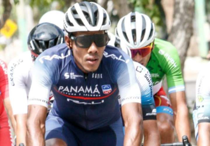 Christofer Jurado, ciclista panameño. Foto: Fepaci
