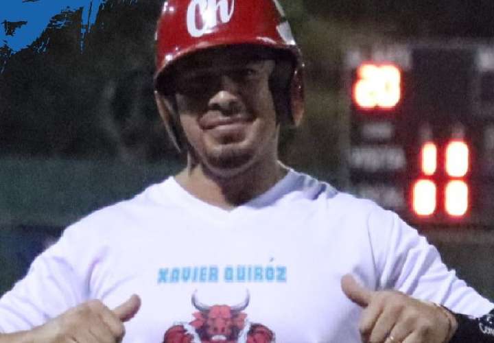 Carlos Xavier Quiroz, primera base del equipo de Chiriquí. Foto: Fedebeis
