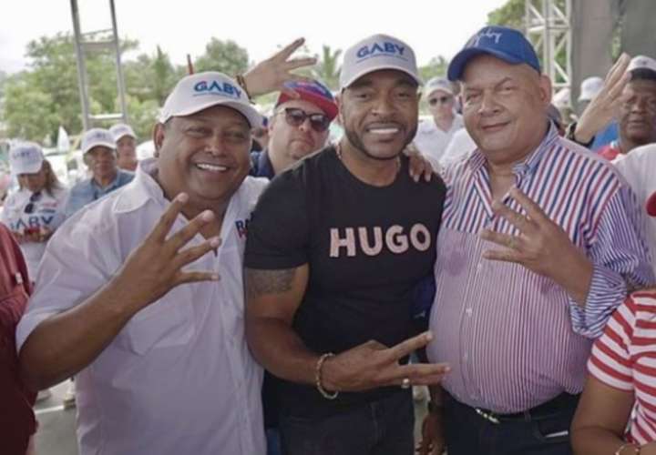 Carrizo recibe apoyo de Benicio, Bolota y Pineda en acto en Bocas