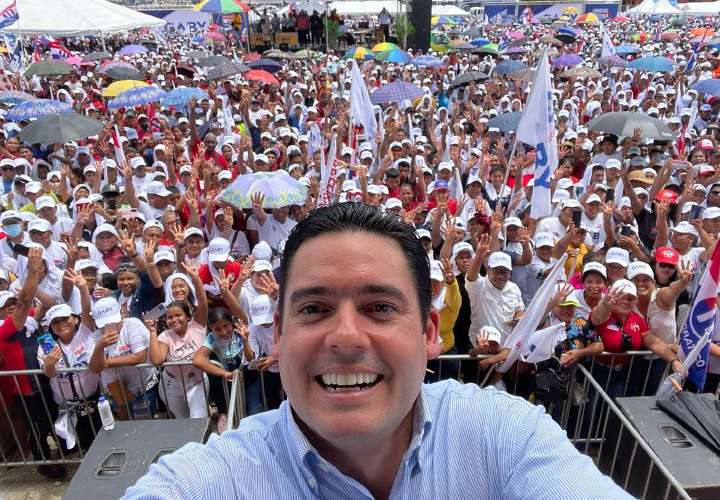 Carrizo recibe apoyo de Benicio, Bolota y Pineda en acto en Bocas