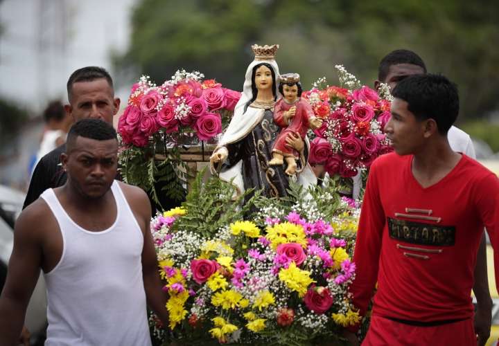 Devoción por la Virgen del Carmen se desborda en en Punta Chame