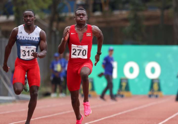 Alonso Edward logra medalla de plata en Sudamericano de Atletismo