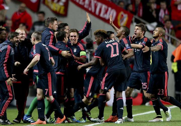Bayern Munich acabó con los sueños del Benfica 